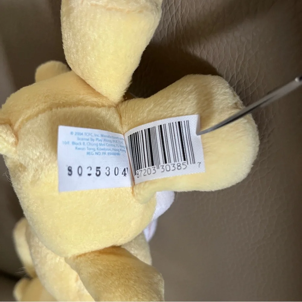 2 FUNSHINE CARE BEARS Vtg 2004/9” & 2002/7” yellow sunshine stuffed plush animal - Picture 10 of 16